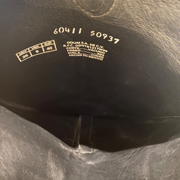 Mezcalero Black Cowboy boots (Women’s 9) - Picture 10 of 10